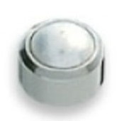 (mini) NFM301W Runder Stecker Perle silber (1 Paar)