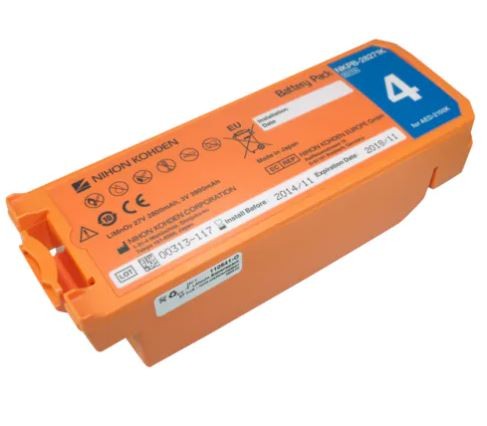 Nihon Kohden Batterie für AED-2100 214VK (1 Stck) 4-Jahres-Standby X217A