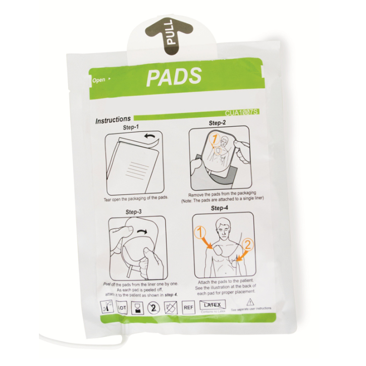 Electrode pads (exp) for ME PAD AED