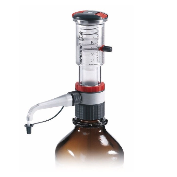 Flaschenaufsatz-Dispenser seripettor® - Volumenbereich 1 ml - 10 ml Flaschenaufsatz-Dispenser seripettor® - Volumenbereich 1 ml - 10 ml