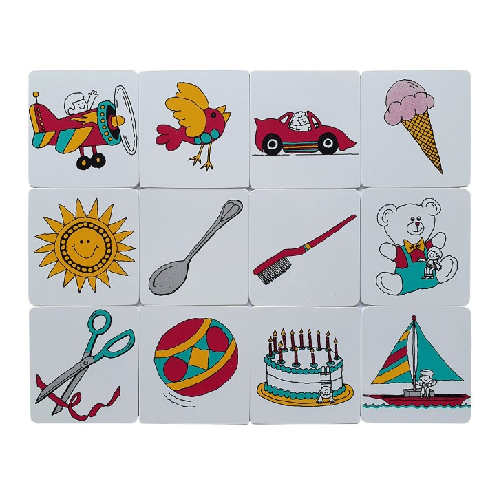 Piloten Bildkärtchen (12 Stck.)