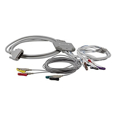 Patient cable cpl. with crocodile clips (PU = 1) Patient cable cpl. with crocodile clips (PU = 1)
