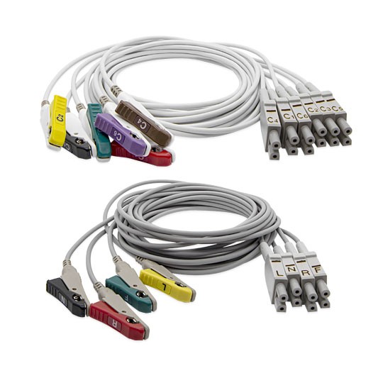 Elektrodenset 12-Kanal für ECG-2450/2550 Elektrodenset 12-Kanal für ECG-2450/2550