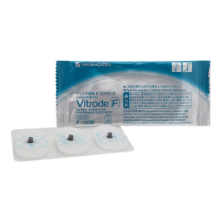 EKG-Elektrode Vitrode F,Baumwollt.; 3x50