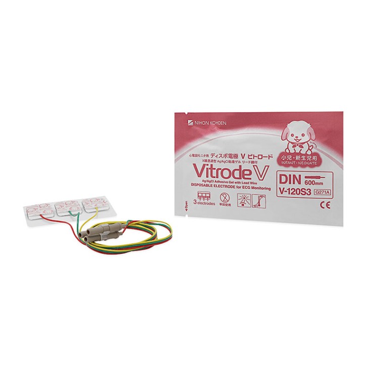 EKG-Elektrode, Säugl./Kind; 120Stk