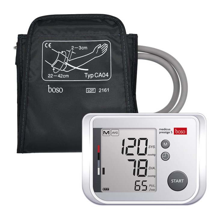 Blutdruckmessgerät boso medicus prestige S (1 Stck) incl. Universalmanschette 22-42 cm Typ CA04 + Etui