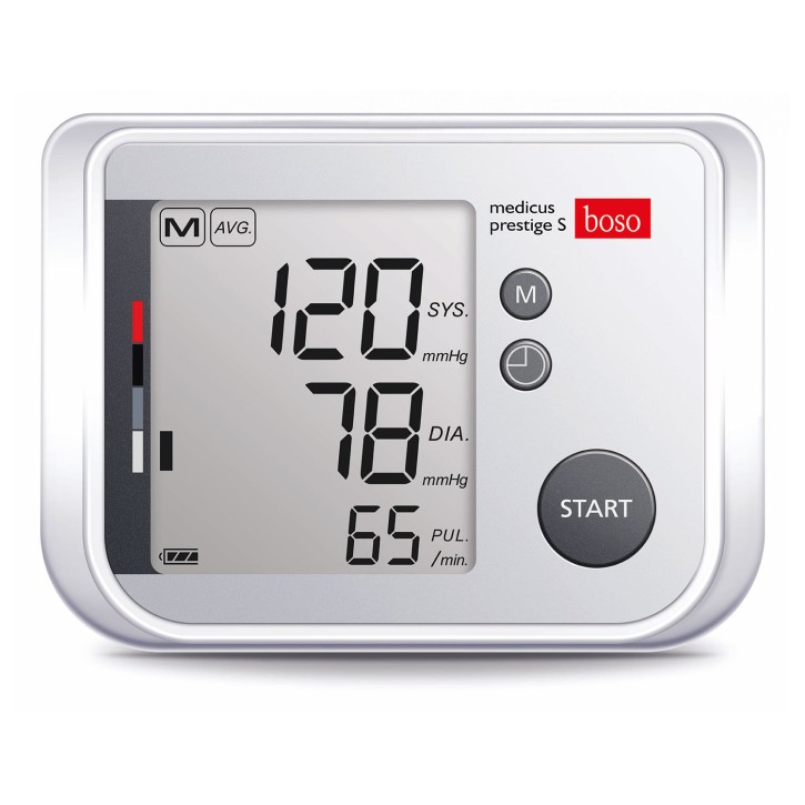 Blood pressure monitor boso medicus prestige S (1 piece) incl. Stand.RR and XL cuff + case