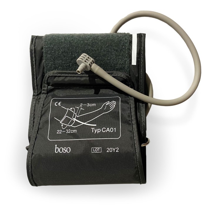 Blutdruck-RR-Manschette boso CA01 (Std, 1 Stck) Zugbügel, Erw. Arme, für Umfang 22-32 cm