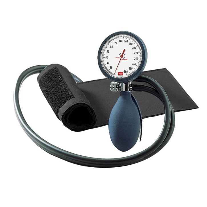 Blutdruckmessgerät boso clinicus II (1 Stck) blau 2-Schlauch, Klettmanschette L Ø 33-41 cm Blutdruckmessgerät boso clinicus II (1 Stck) blau 2-Schlauch, Klettmanschette L Ø 33-41 cm