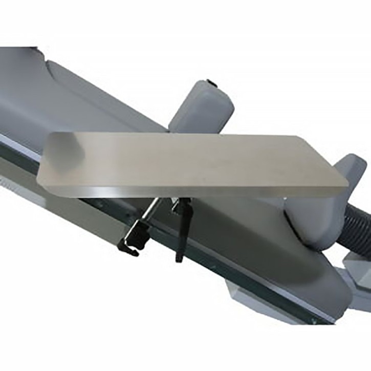 Schwenkbare Armauflage (Edelstahl)  für Herzkatheter (für ergoselect 1200)