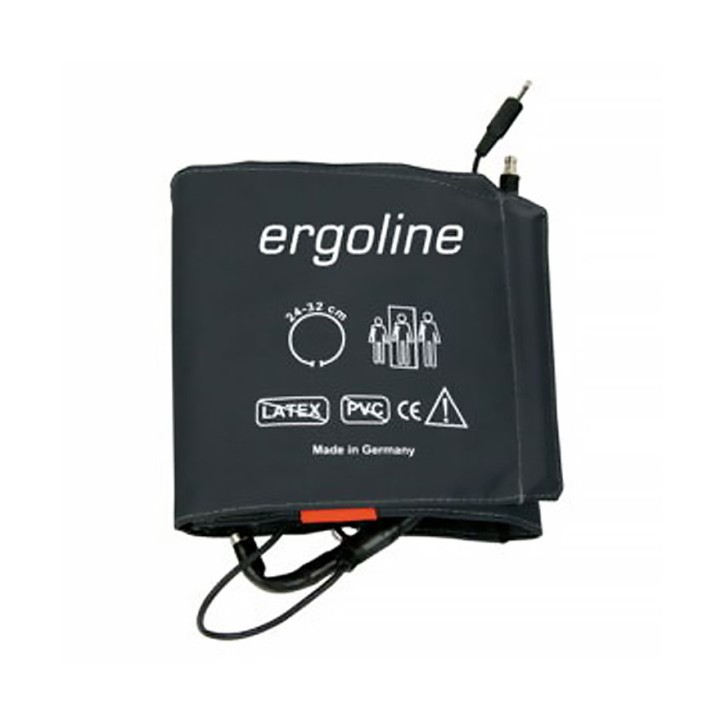 Blutdruck-Manschette, Zugbügel, AU 24-32cm, B 13cm  Schlauch 2m-ergoselect 100/150/200/400/600/1000