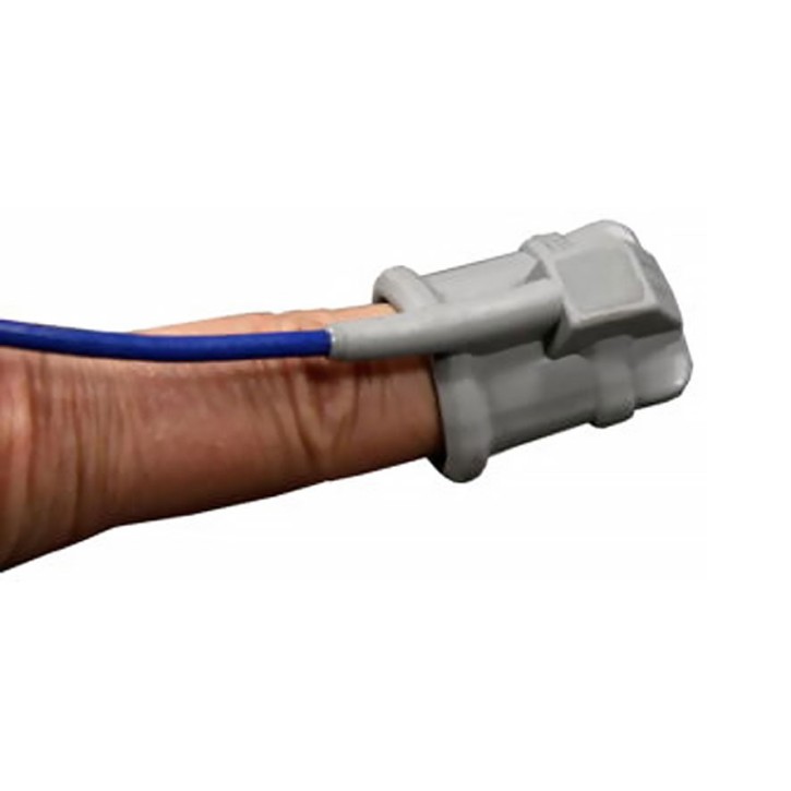 SpO2 sensor, soft tip, medium - length 1.20 m (PU=1) for ergoselect ergometers
