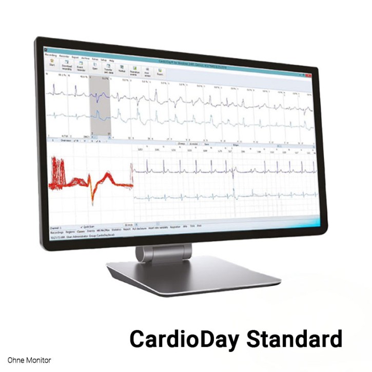 CardioDay Standardsoftware V2.7 Langzeit-EKG Windows 10/11 CardioDay Standardsoftware V2.7 Langzeit-EKG Windows 10/11