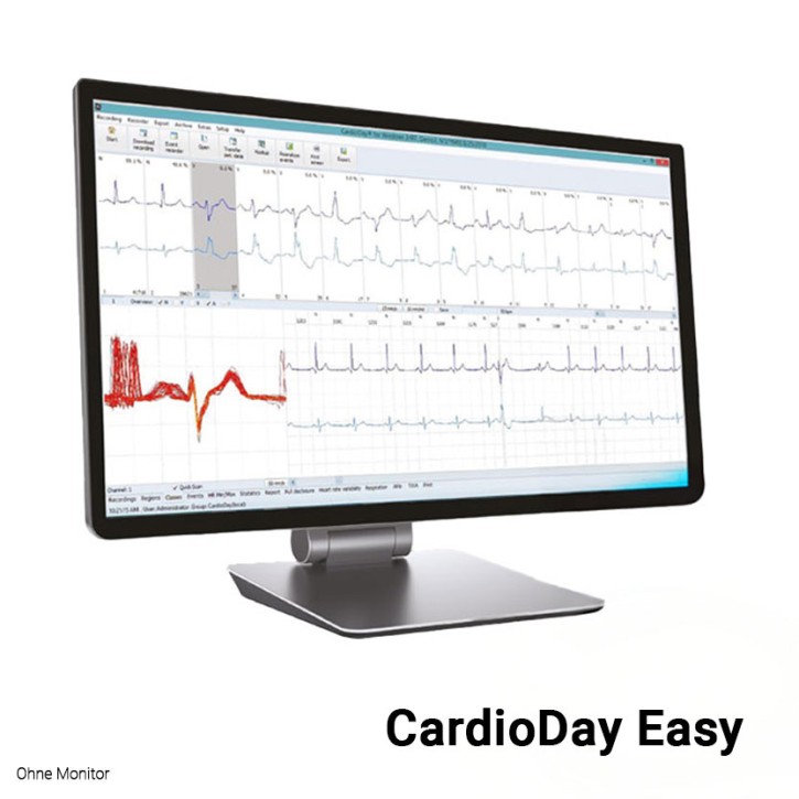 CardioDay Easy Software V2.7 Langzeit-EKG Windows 10/11 CardioDay Easy Software V2.7 Langzeit-EKG Windows 10/11