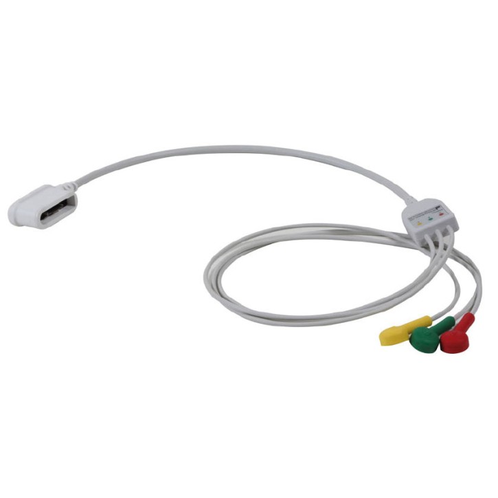 SEER 1000 electrode cable set (3 pieces/75 cm) IEC