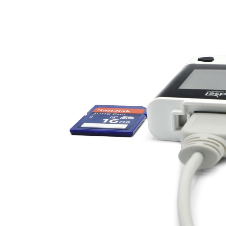 SD memory card, ECG Time 16 GB