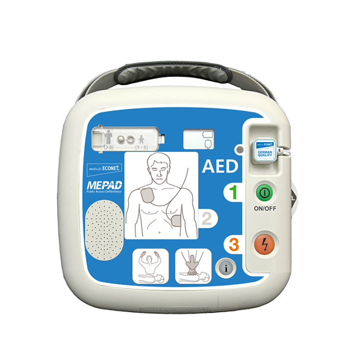 ME PAD semi, AED zur Reanimation auch durch Laien - halbautomatischer Defibrillator