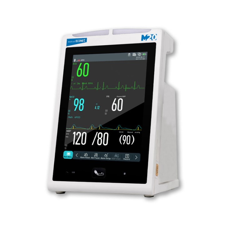 Vital Monitor M20 mit EKG mit 8 Zoll Farb Touchscreen