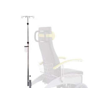 carryLine infusion stand, with holder, height adjustable