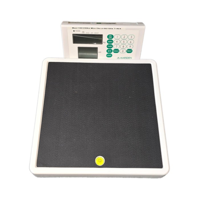 Personenwaage MPMS-250 250kg, abgesetztes Display