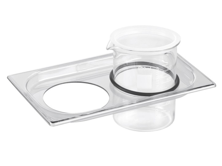Becherhalter für Eurosonic 3D und Energy (1 Halter für 2 Becher)  aus Edelstahl
