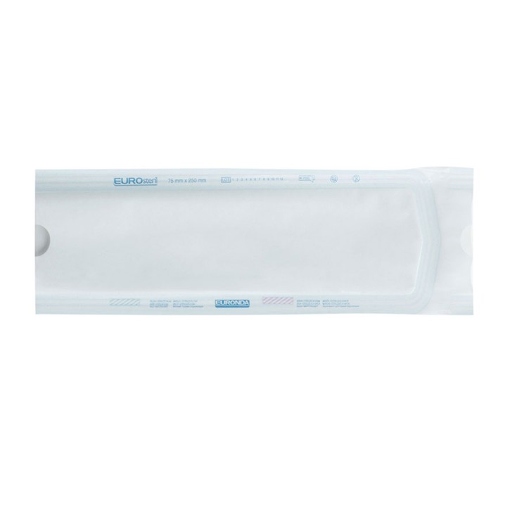 Eurosteril® sterilization bags 75mm x 250mm (box of 500 bags)
