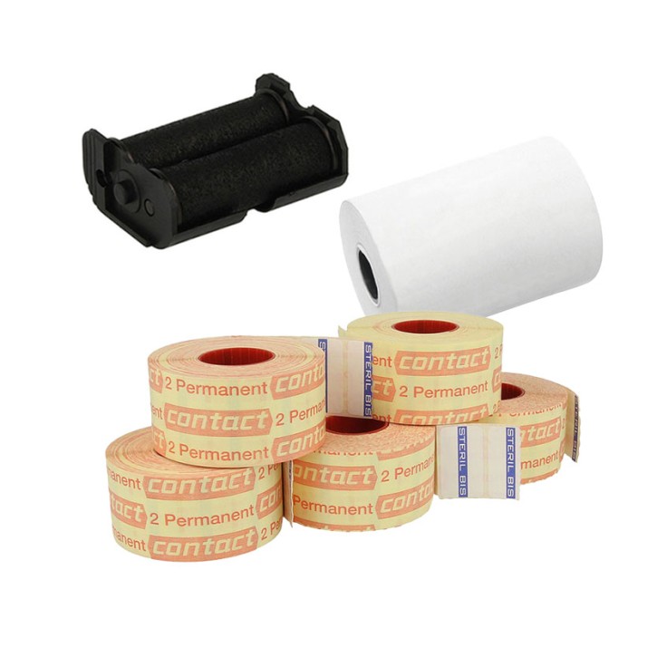 Label and paper rolls, printing accessories for Euronda Printer
