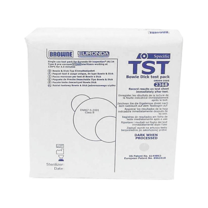 BOWIE & DICK Test für Autoklaven (1 Stck)
