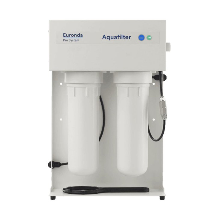 Aquafilter 3G zur Herstellung demineralisierten Wassers - bis zu 60L /h; mit 2 Anschlüssen und Leitwertm.