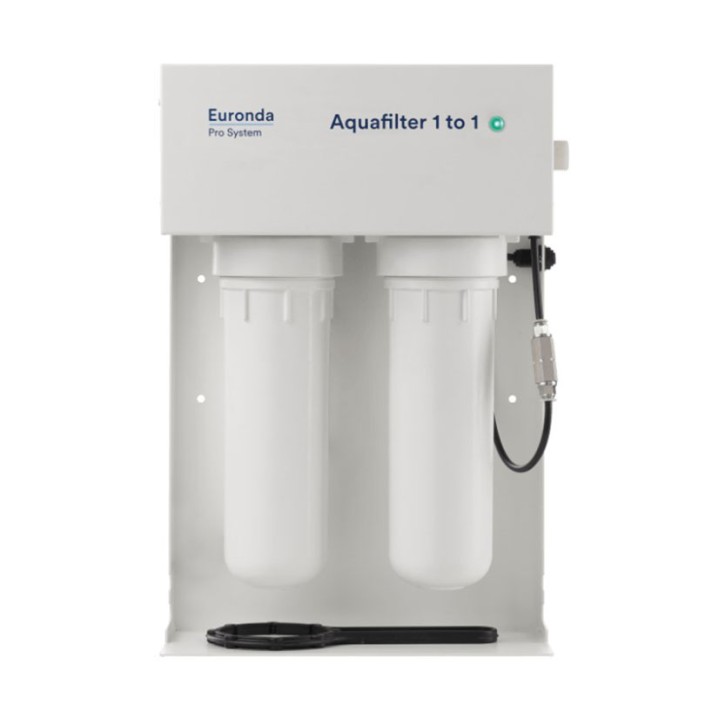 Aquafilter 1to1 zur Herstellung demineralisierten Wassers - bis zu 60L /h; mit einem Anschluss