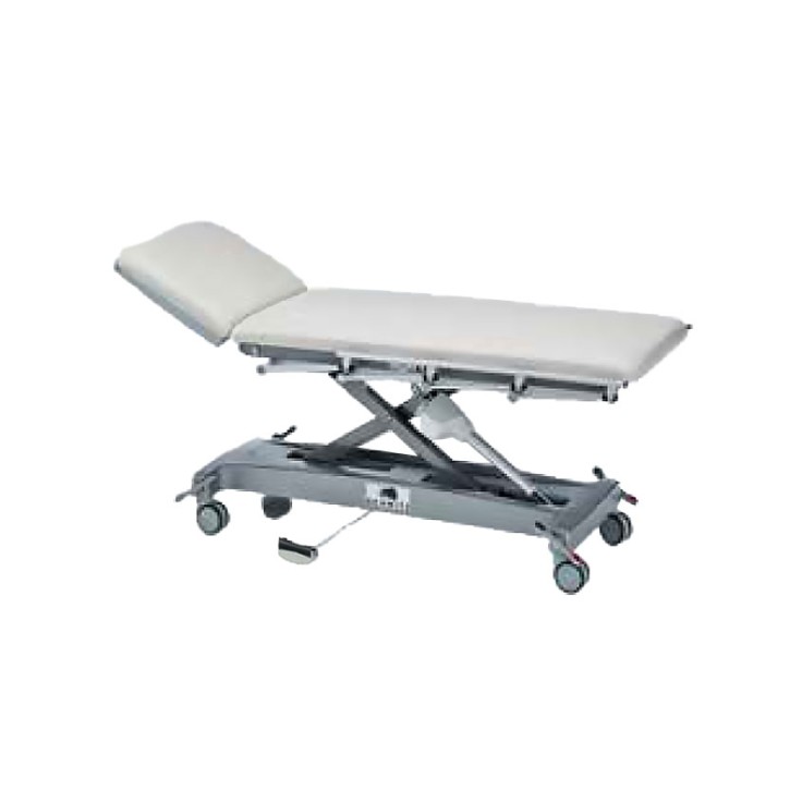 varimed® Untersuchungs- u. Behandlungsliege Schmitz - elektromotorisch höhenverstellbar, 650 mm breit