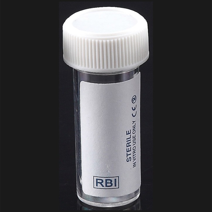 7 ml Bijou SC-Behälter, PS/PE, einfaches Etikett, aseptisch (700 Stück)