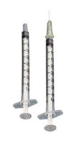 BD Plastipak™ Insulinspritze, 1 ml, U-40 mit eingeschweißter Kanüle (120 Stck)