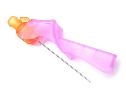 BD Eclipse™ 25 G 1, 0,5 x 25 mm, orange, zur subk./IM Anwendung (100 Stck) , steril, latexfrei, PVC-frei