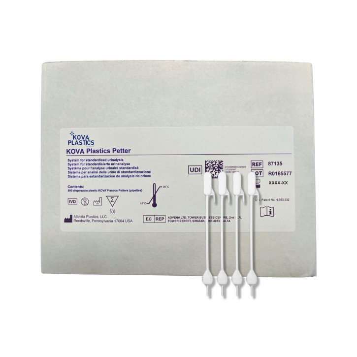 Kova Plastics by Alltrista® Petter sediment pipettes (500 pieces)