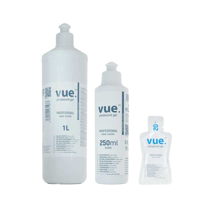 Vue Ultraschallgele (verschiedene Größen)
