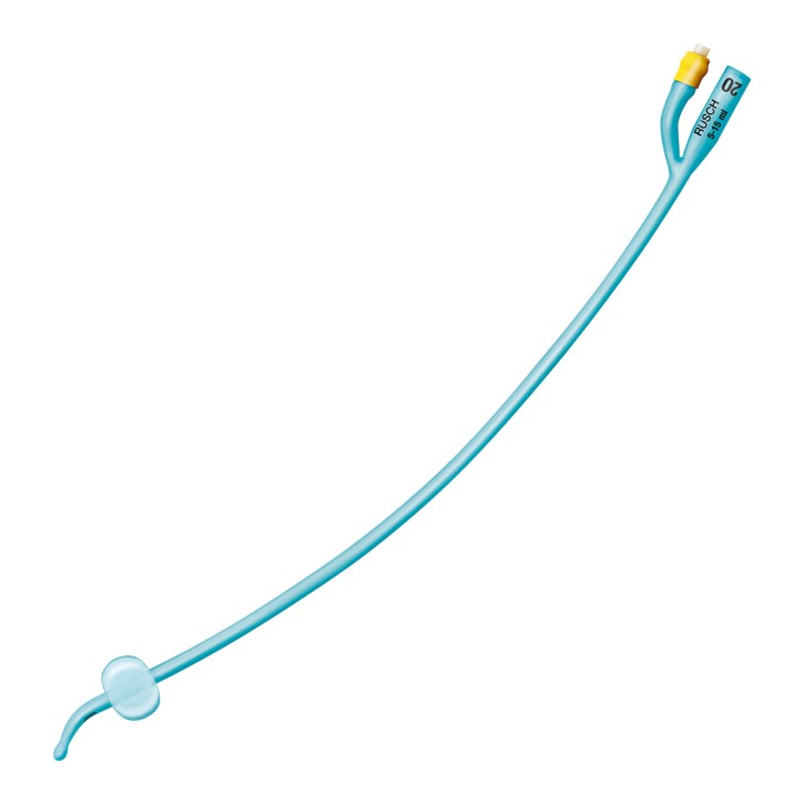 Teleflex® SILASIL Ballonkath.,Tie. CH14 (10 Stck) 40cm,5-10ml, 2-lumig,Latex m. Silikonbeschichtung