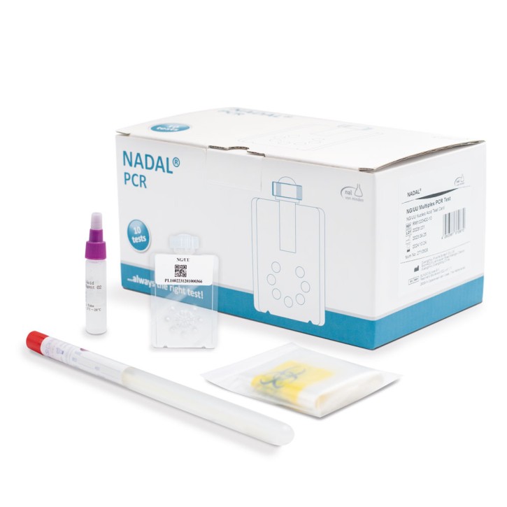 NADAL® PCR Test NG/UU Multiplex (10 Testkits)  zum Nachweis v Neisseria und Ureaplasma