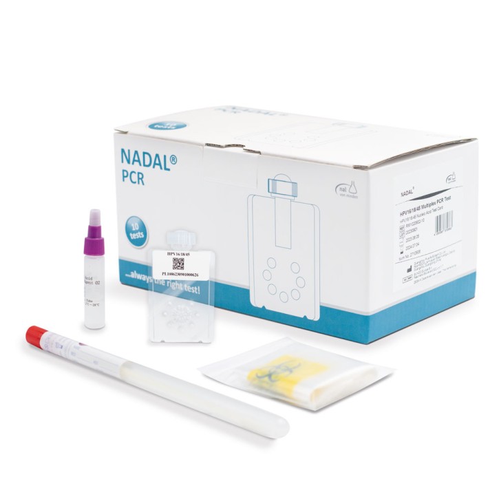 NADAL® PCR test HPV 6/11 multiplex (10 test kits)