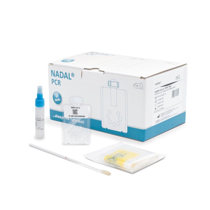 NADAL® PCR Test SARS-CoV-2 (10 Testkits)