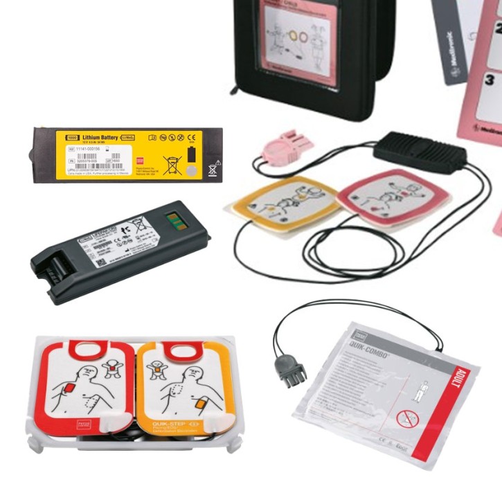 Zubehör LIFEPAK® AED 500, 1000, LP10, 12, 15, 20, CR2, CR Plus, EXPRESS