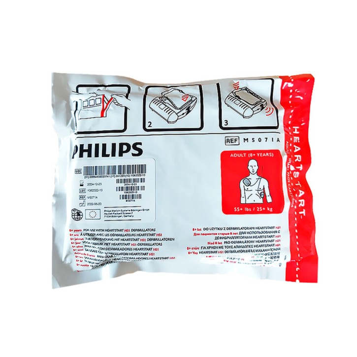 Elektrodenkassette HeartStart HS1 Philips für Erwachsene