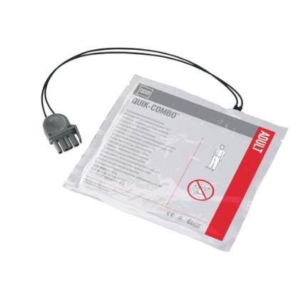 Defibrillationselektroden für Lifepak  500,1000, LP10, 12, 15, 20 Quik-Combo (VE = 1 Paar)