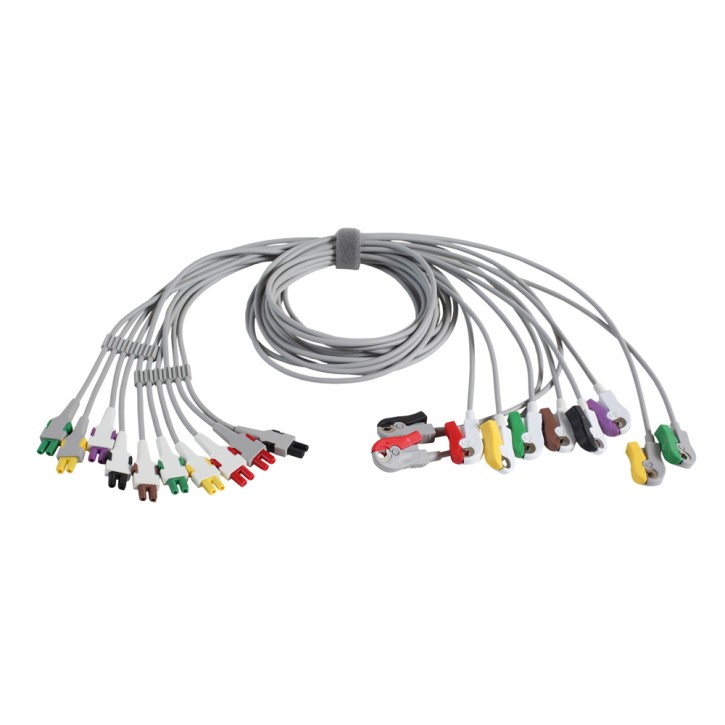 GE Set of electrode leads with clips (set of 10)