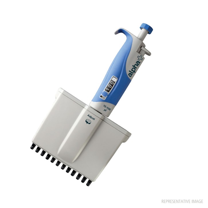 Alpha+ Pipette 5-50µl variable vol, 12 Channel 1