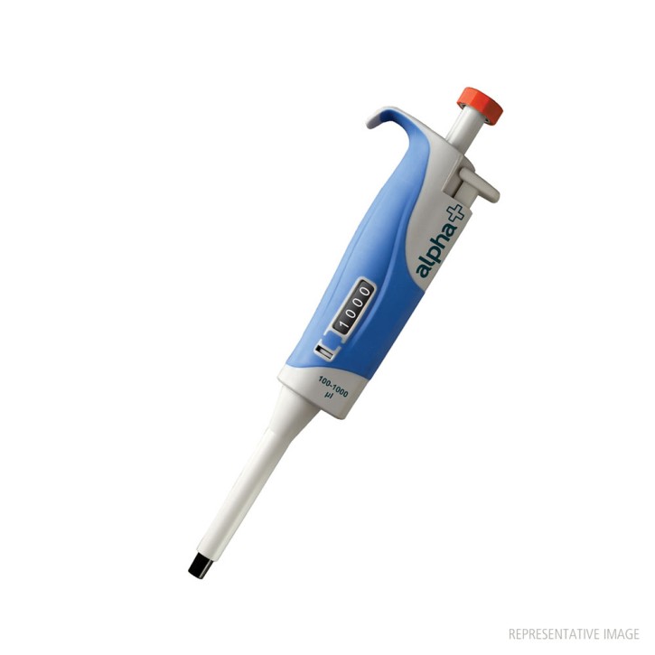 Alpha+ Pipette 5-50µl variable vol, 1 Channel