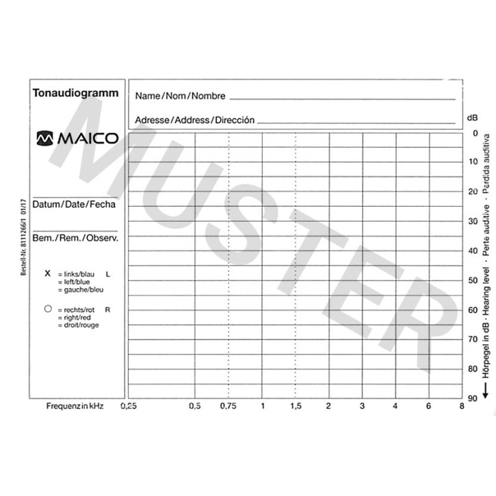 Auswerteblock ST10/11 (5 Blöcke a 50 Bl.)