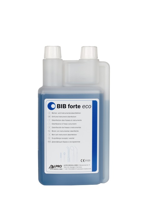 BIB forte eco (1L Dosierflasche) zur nicht-proteinfix. Reinigung und Desinfektion 