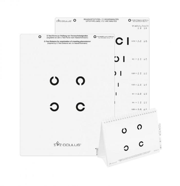 Landolt C test (2 charts)