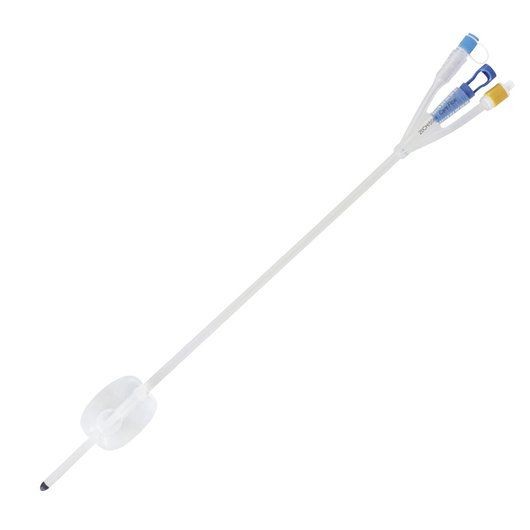 CARE FLOW Kath Couvelair. CH24 70ml 40cm (10 Stck) 3-Wege Spülkatheter, 100% Silikon